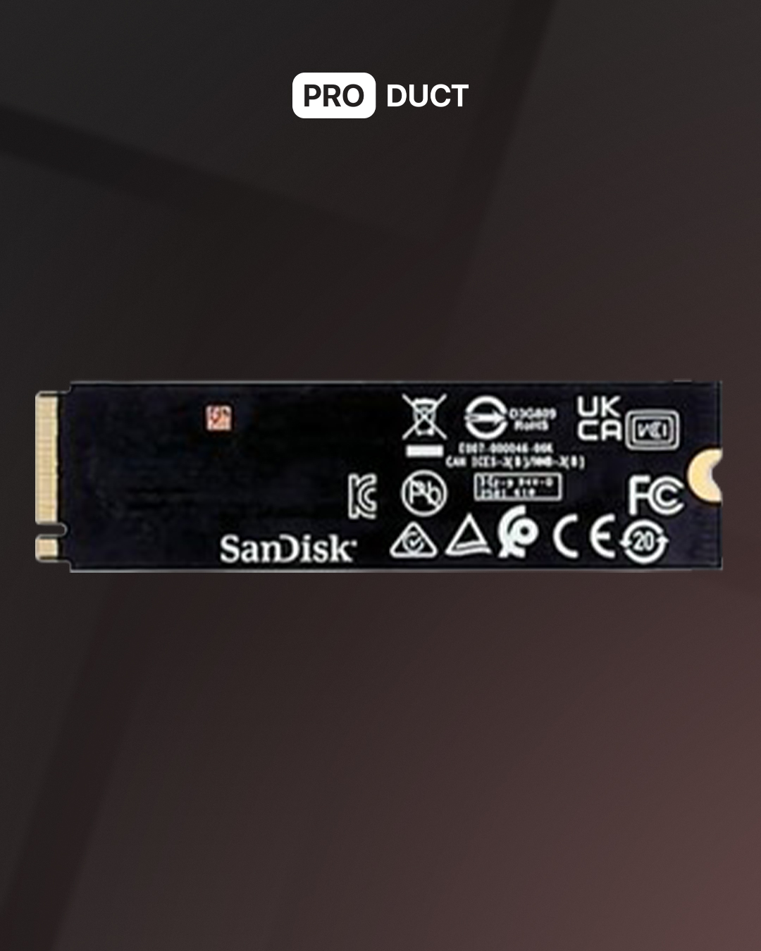 SanDisk PC SN5000S NvMe SSD M2 512GB — 2
