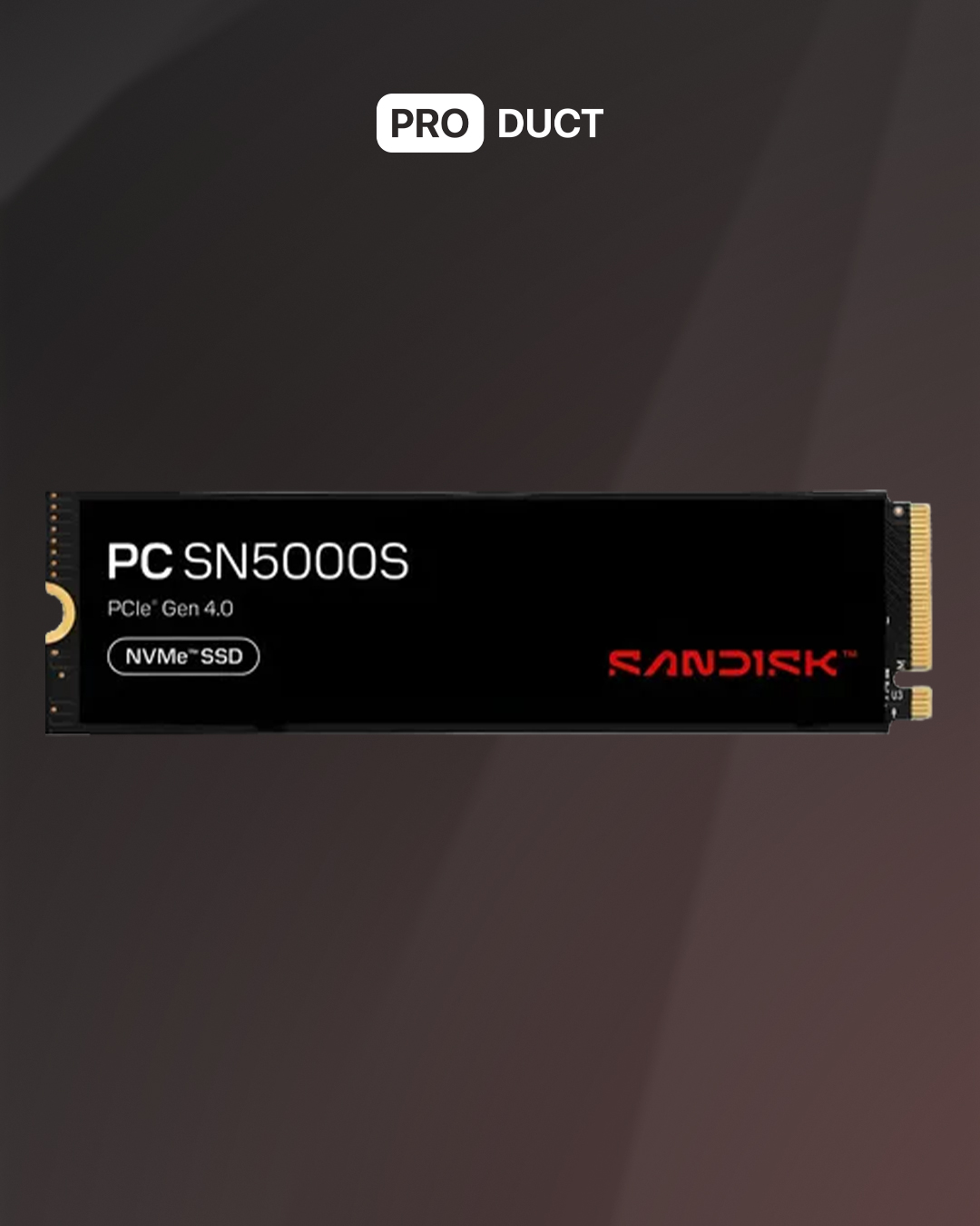 SanDisk PC SN5000S NvMe SSD M2 512GB