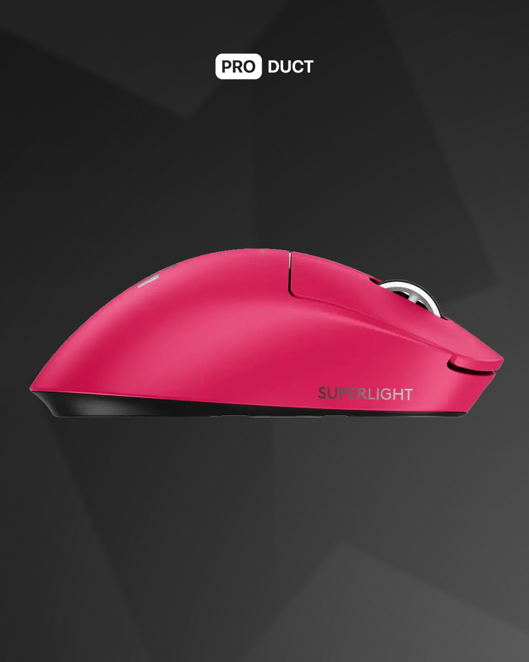 Logitech Mouse Superlight 2DEX Pink — 3