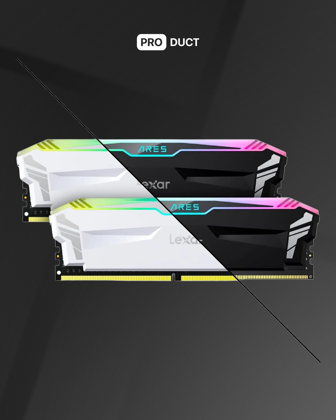 Lexar Ares 32GB(16*2) 6400Mhz RGB — 2