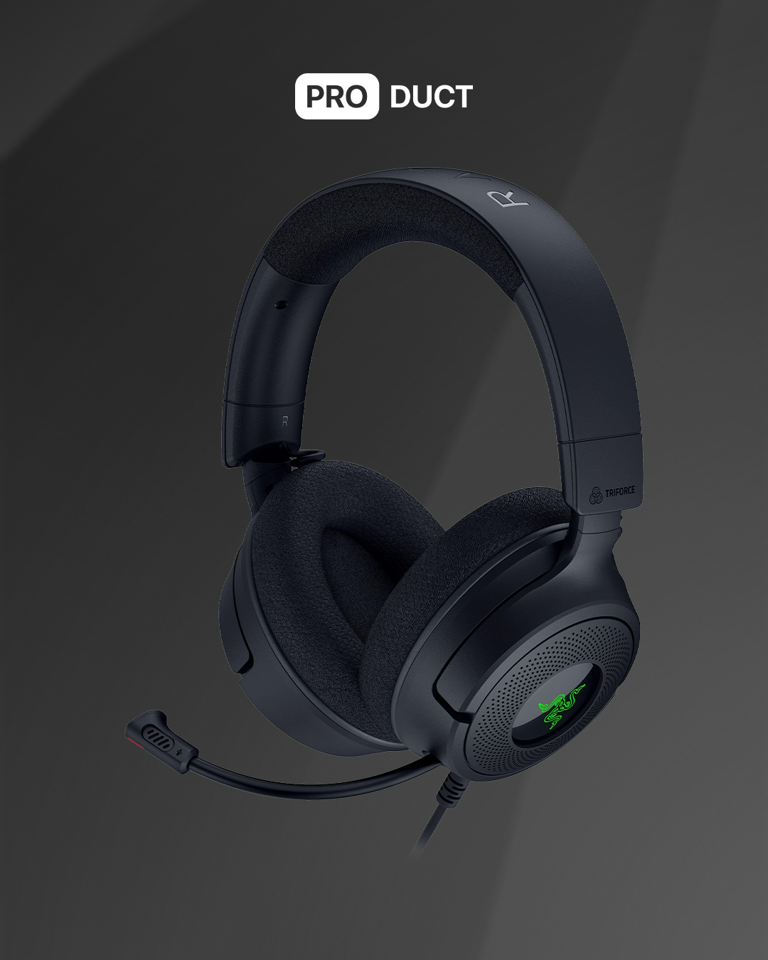 Headset Razer Kraken V4 X Green