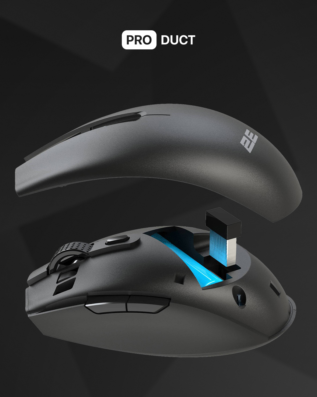 Mouse 2E MF2030 Gray — 3