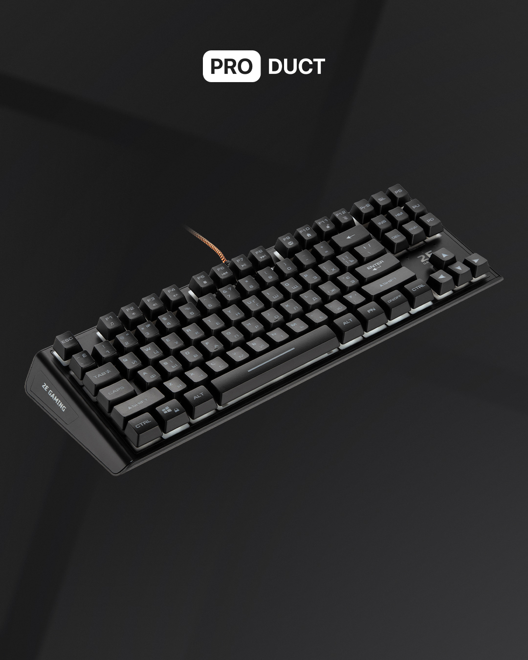 Keyboard 2E KG355 Black