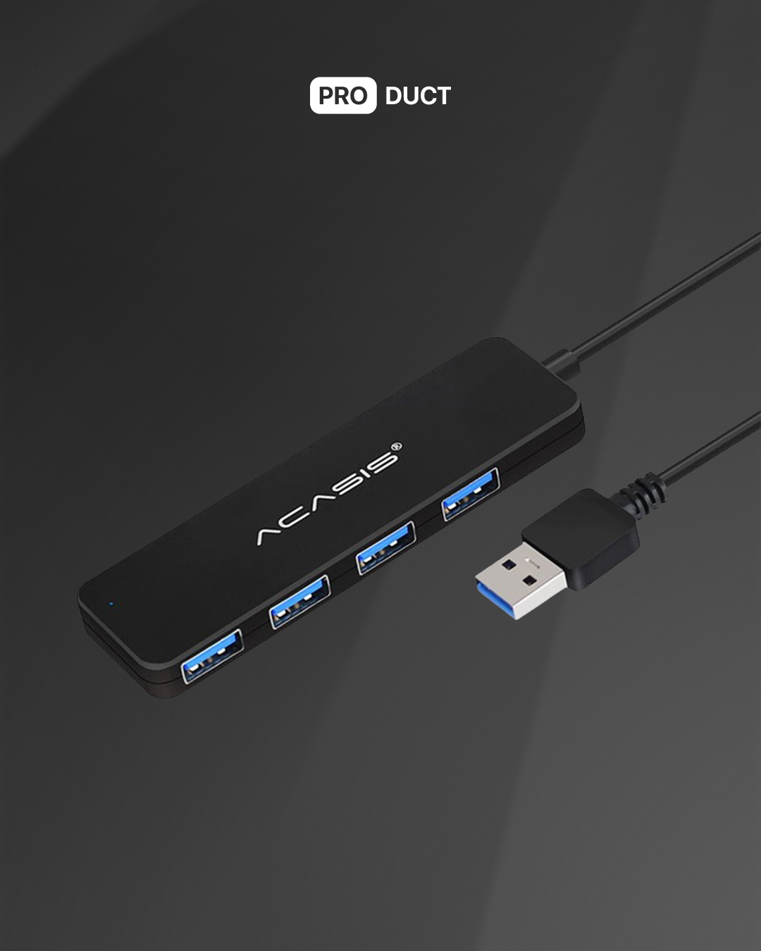 Acasis AB3-L412 5 in 1 USB 5Gbps 120cm