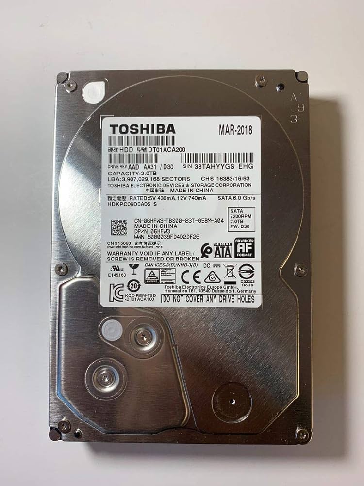 HDD Toshiba 2TB — 2