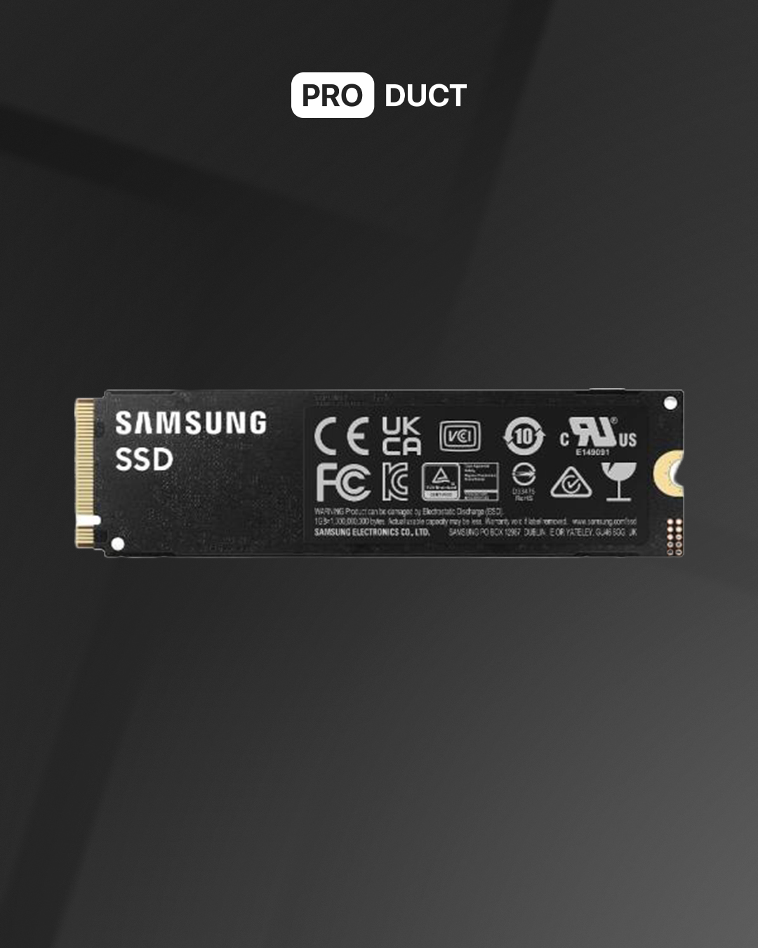 SSD Samsung 990PRO 1TB M2 NvME — 2