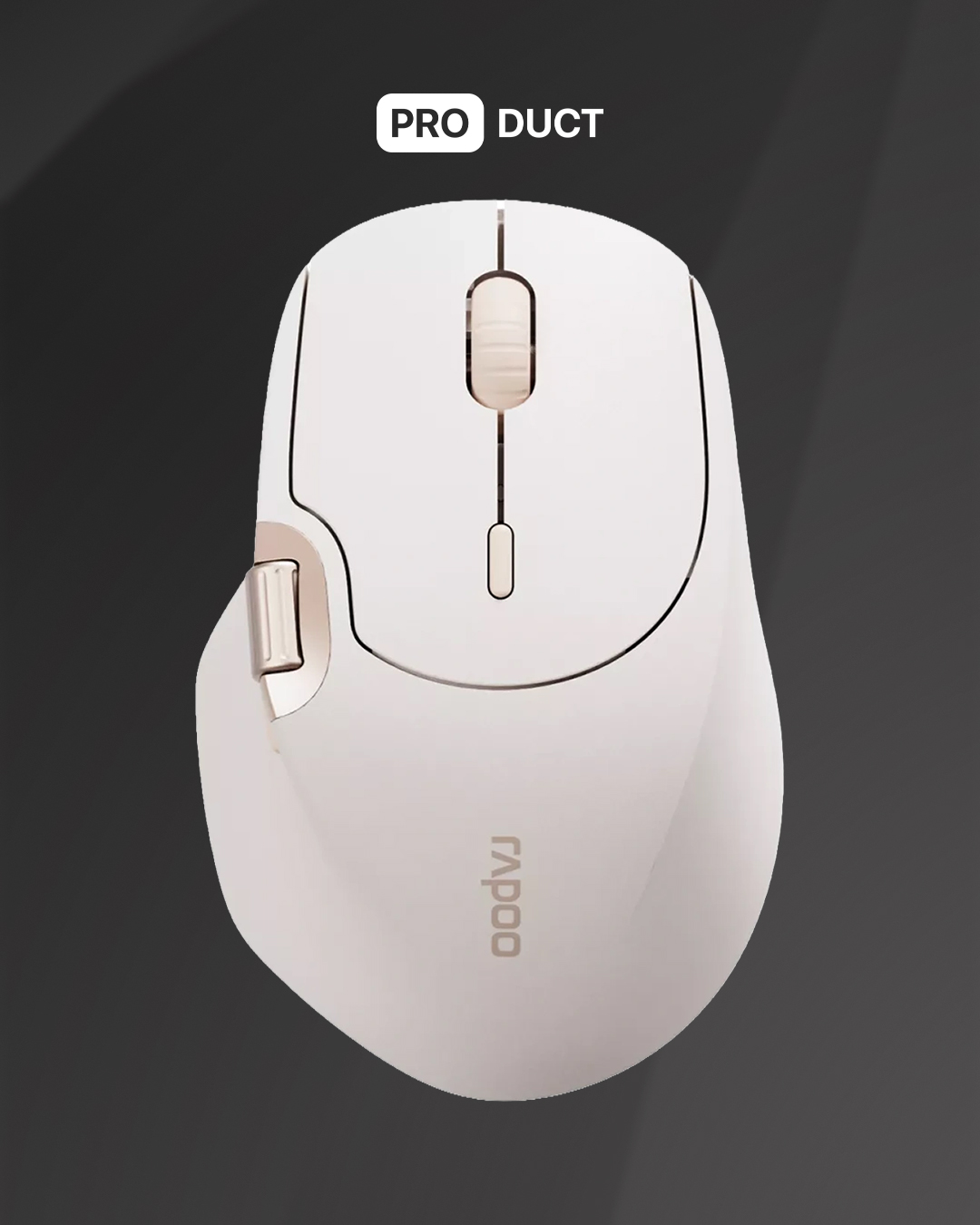 Mouse Rapoo MT560 Milk Tea Brown