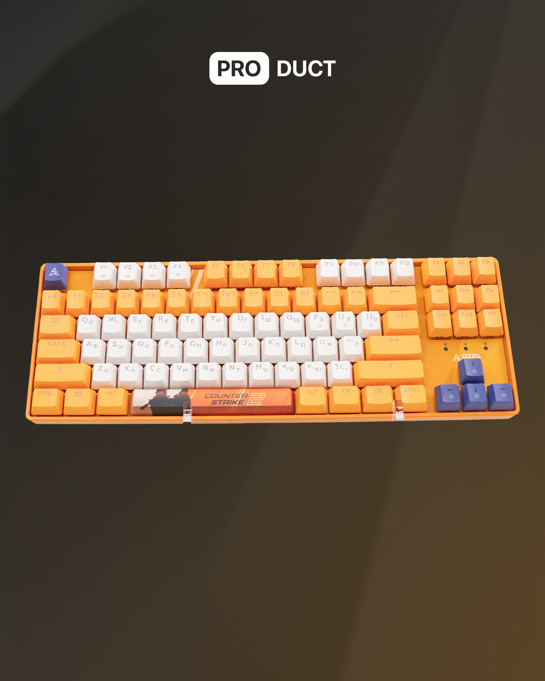 Keyboard Azza CS2 Orange