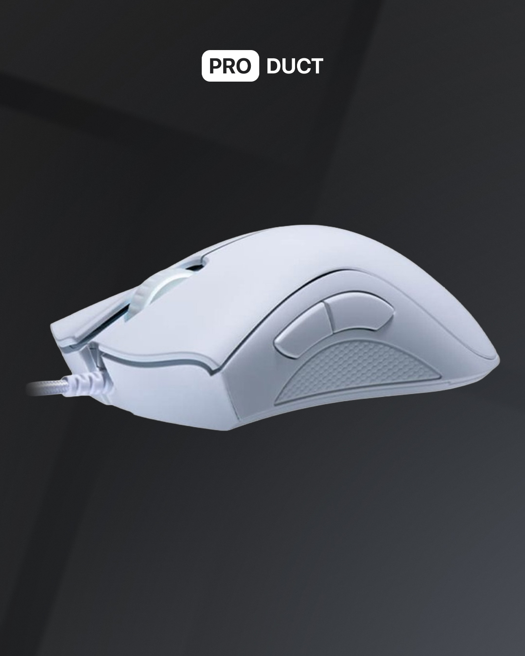 Mouse Razer Deathadder Essential White — 2