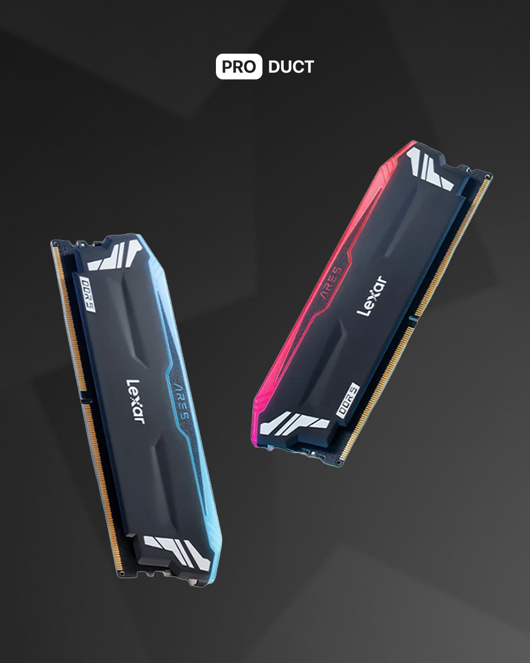 Lexar Ares 32GB(16*2) 6400Mhz RGB — 3