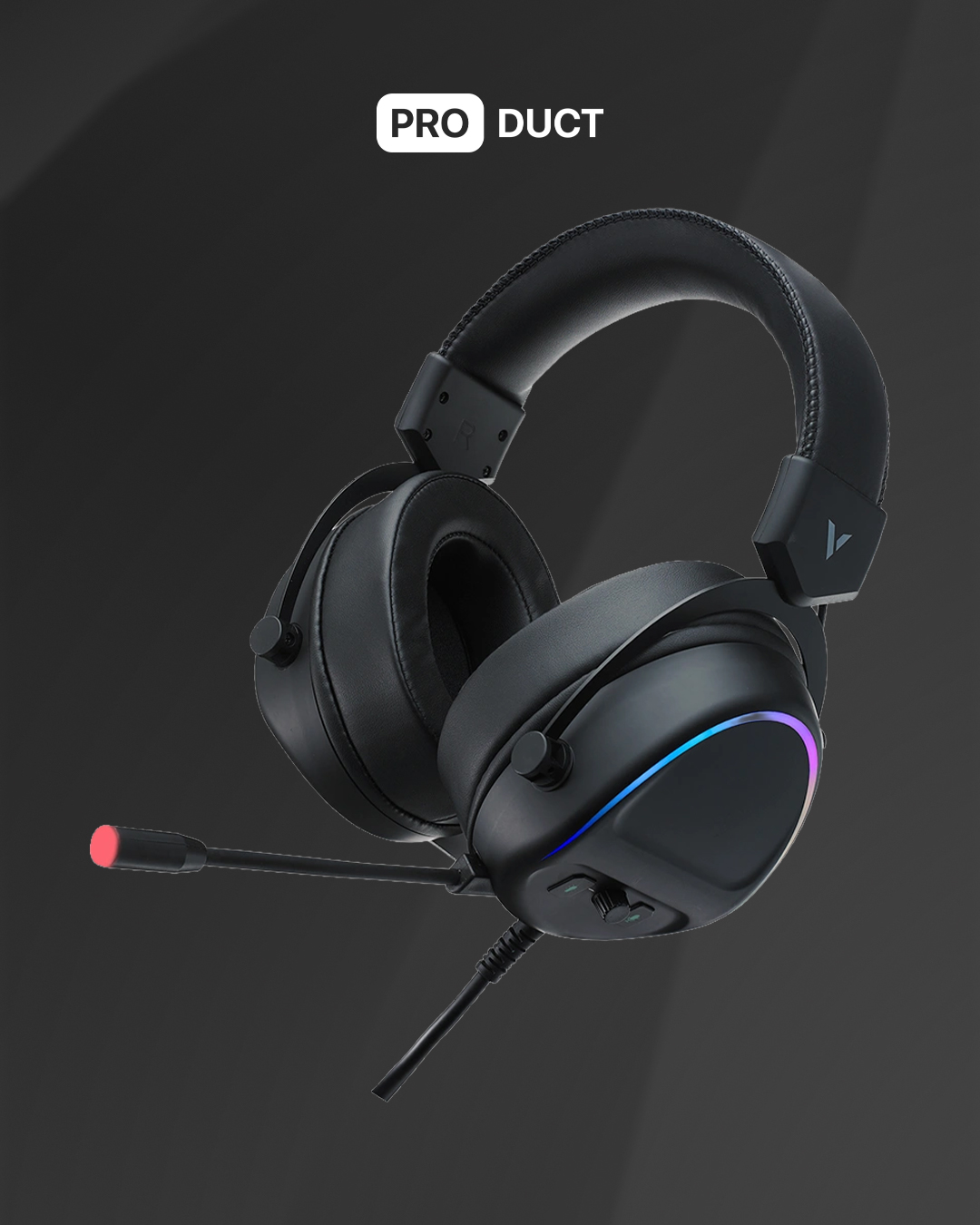 Headset Rapoo VH650 Black