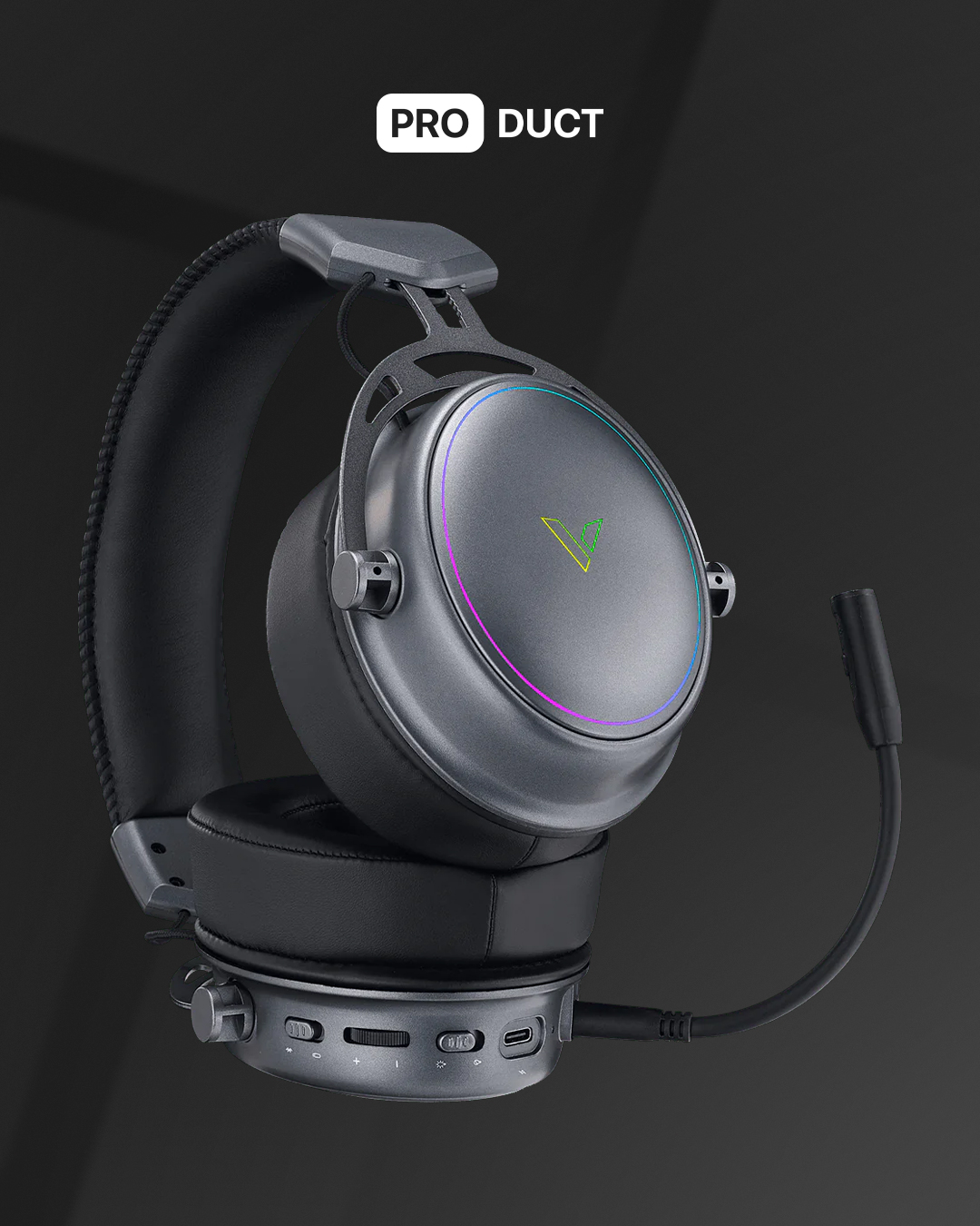 Headset Rapoo VH800 Black — 2