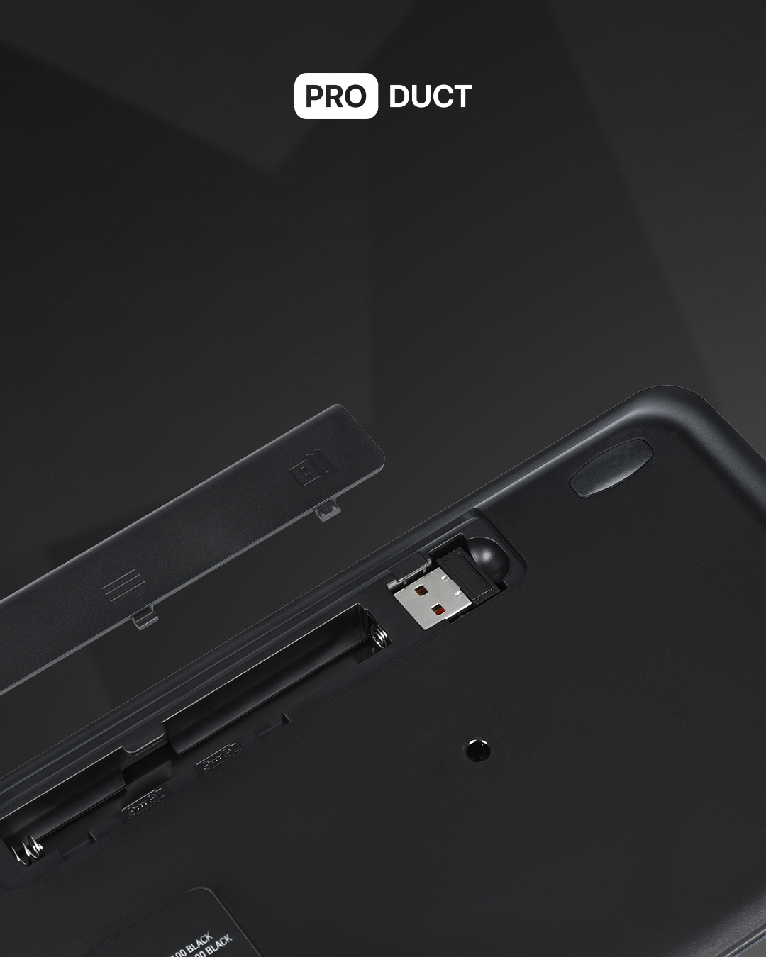 Keyboard 2E KT100 Black — 3