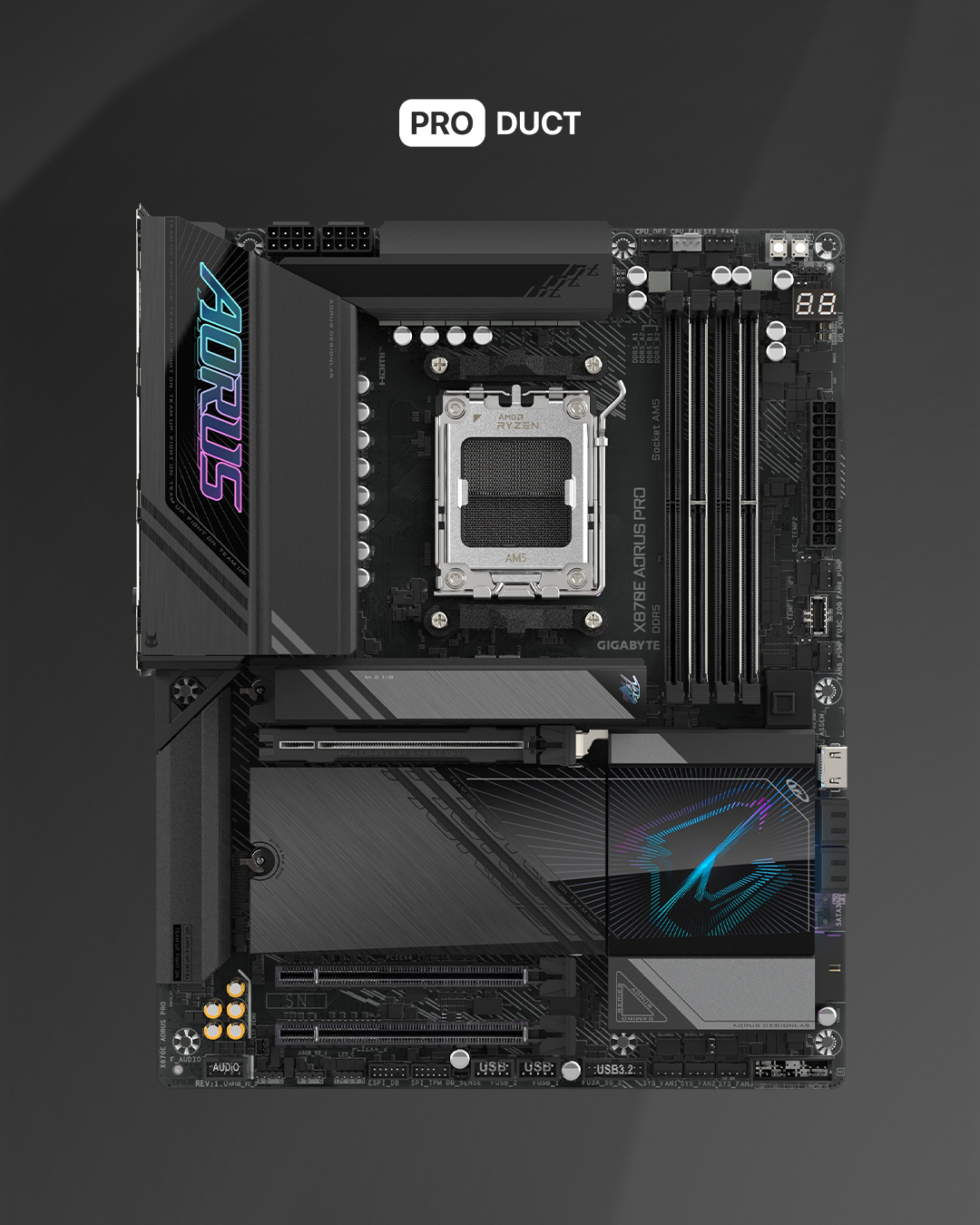 Gigabyte X870E AORUS PRO AM5 DDR5