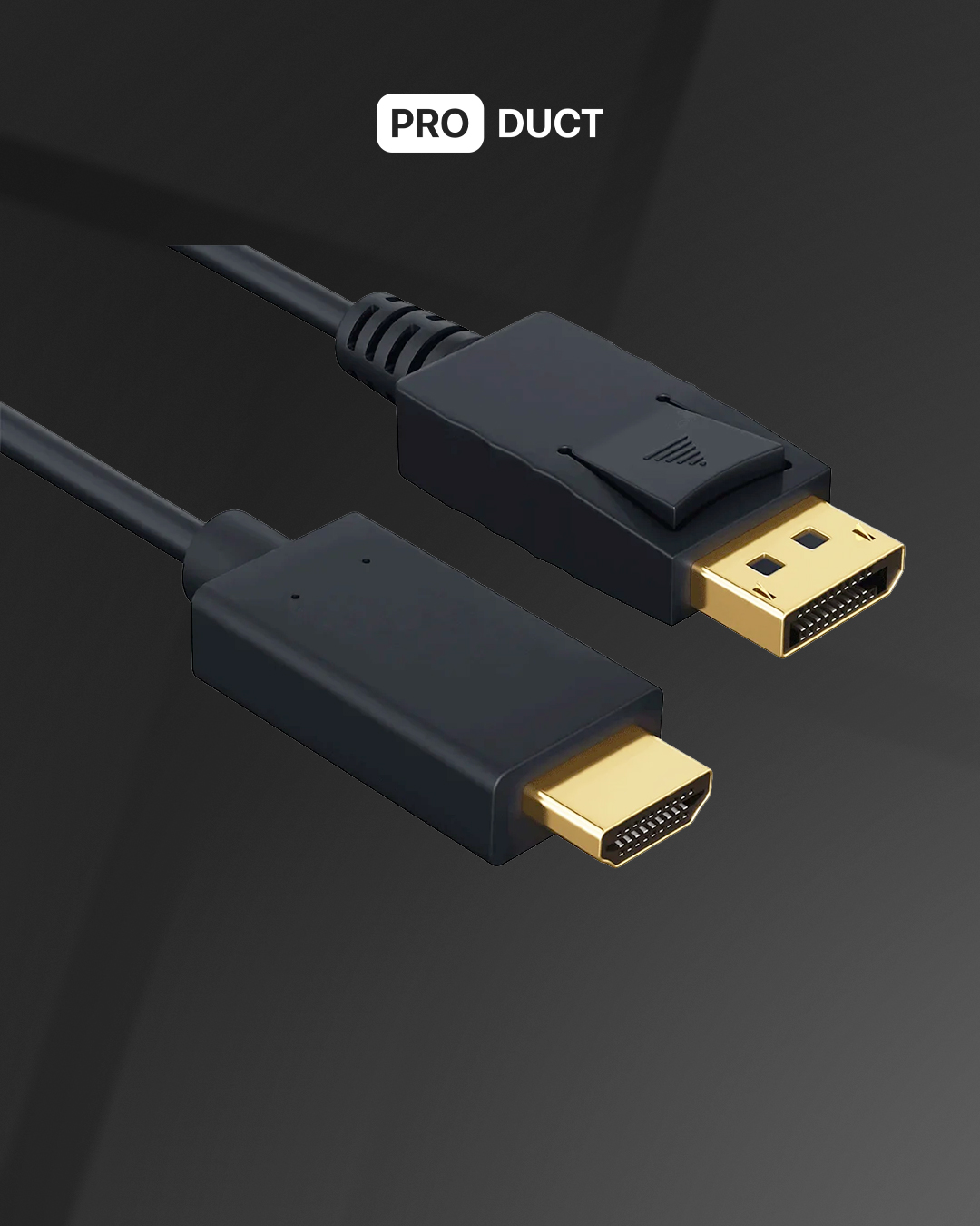 Cable Display Port to HDMI — 2