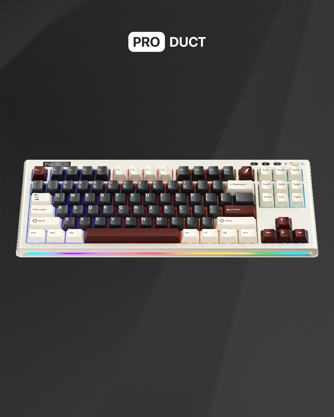 Keyboard 1ST Player Neo 87 Rome Wired Lavender