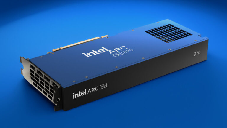 GPU Intel Arc Pro B70 Graphics Black