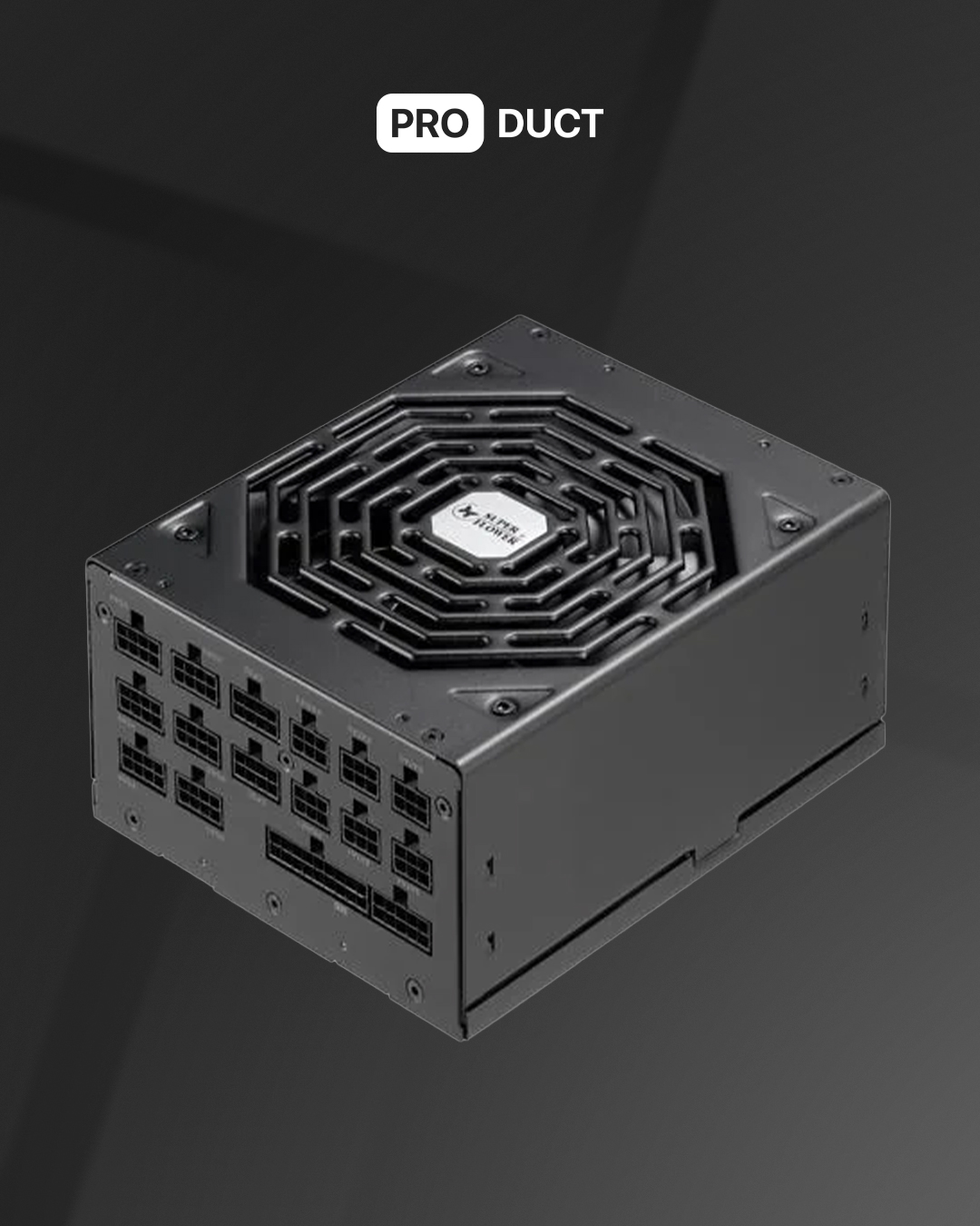 PSU BEQUITE Dark Power Pro 12 1500W Titanium Black / Black