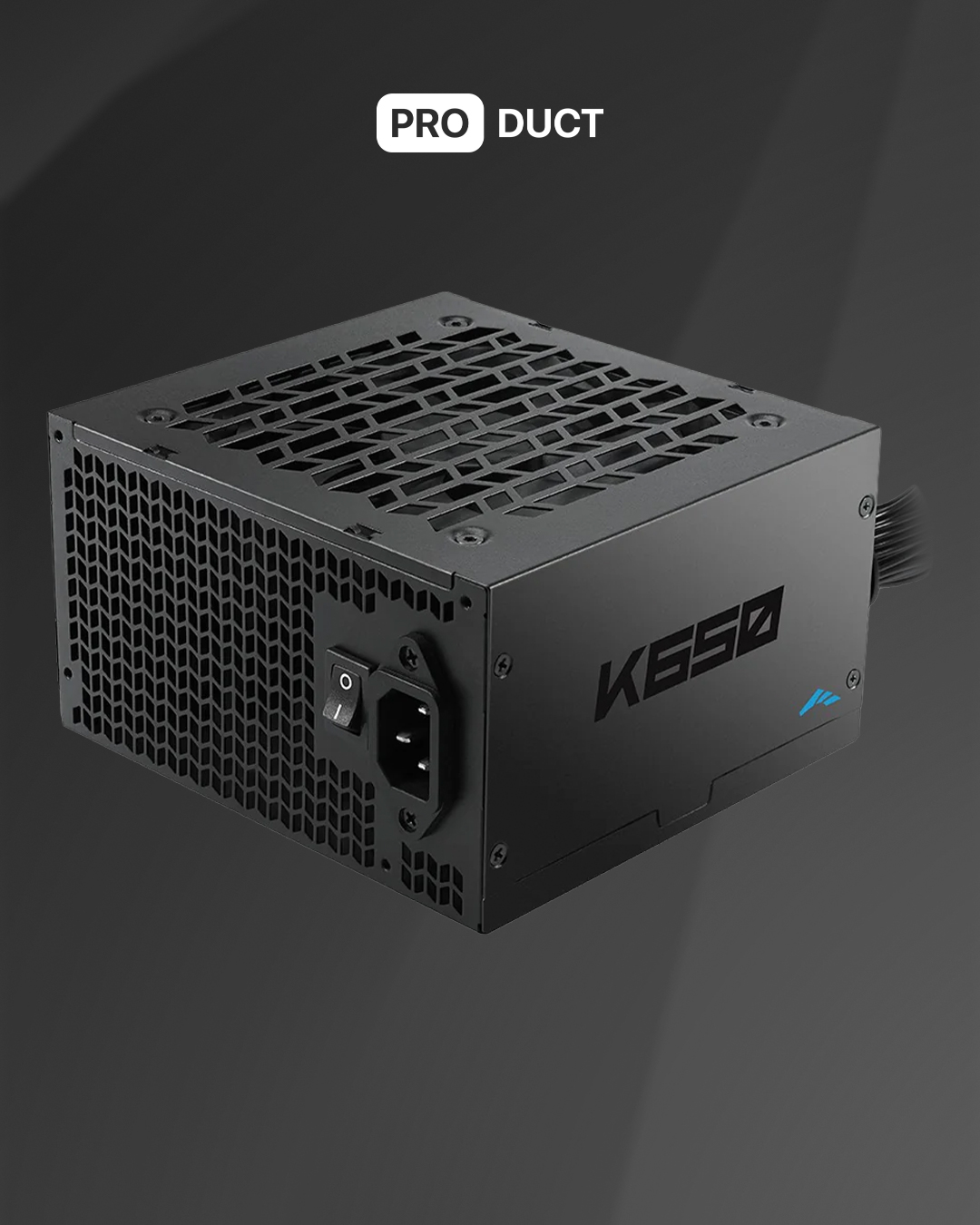SAMA K650W 80Plus Bronze, ATX 2.52 Black