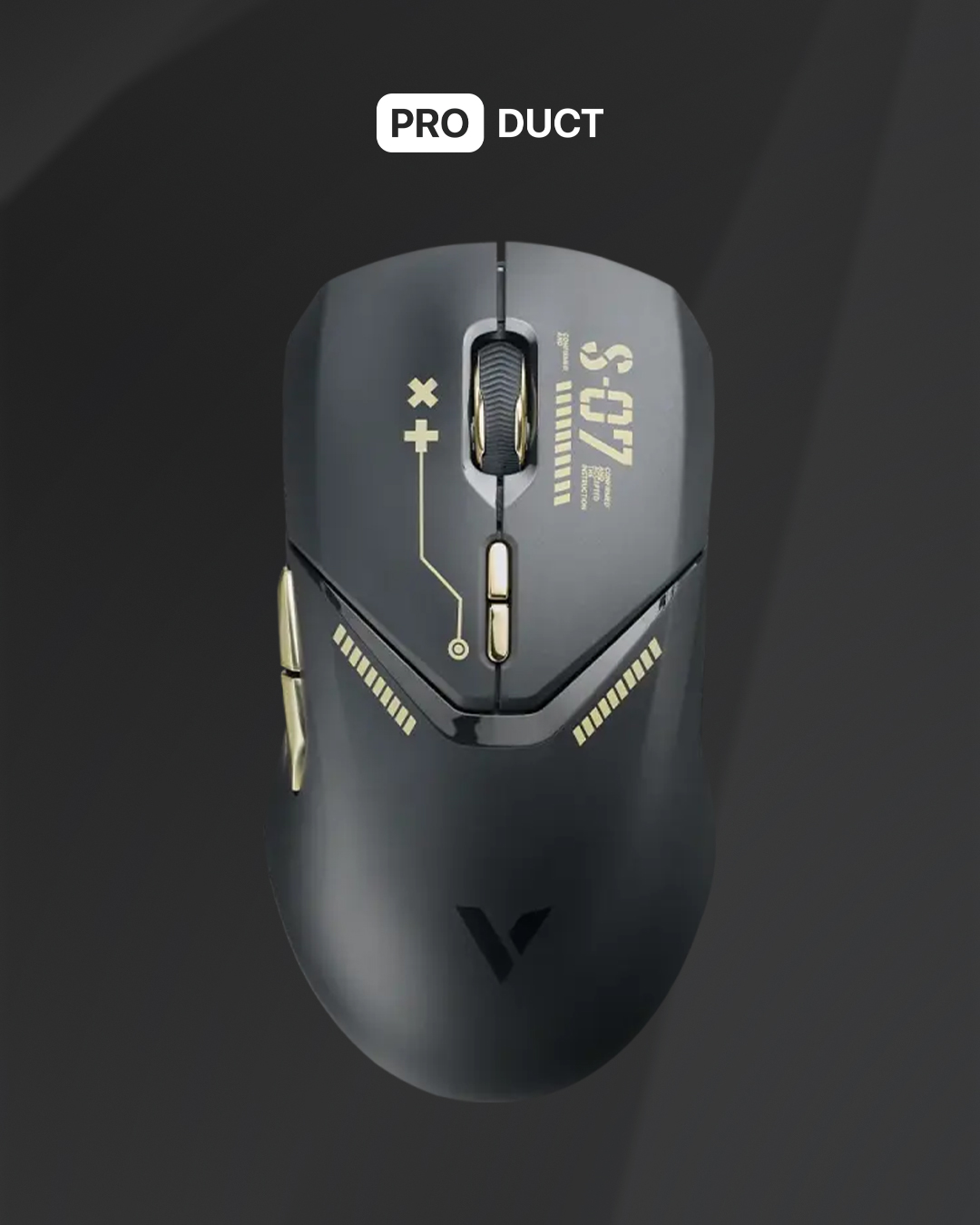 Mouse Rapoo VT9 Pro Black-Golden