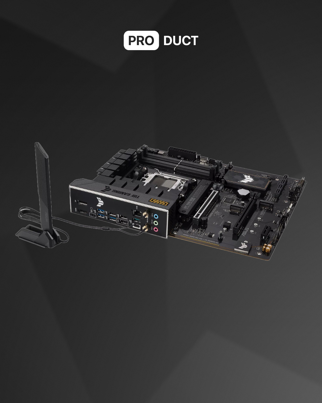 Asus TUF Gaming B650E-E WiFi DDR5 Black — 3
