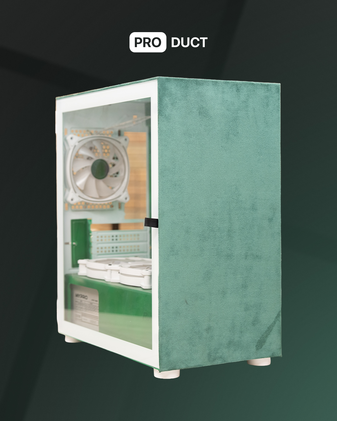 Case Ruix LC-PK3 Alcantara Green