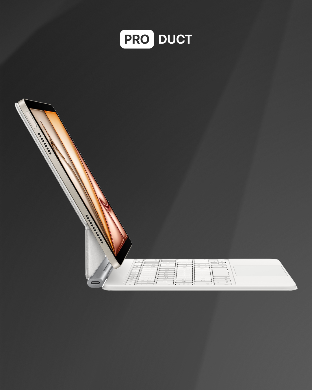 Magic keyboard for iPad 11inch M4 White