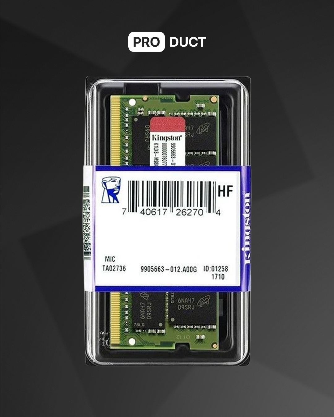 SoDIMM Kingston 8GB 3200Mhz — 3