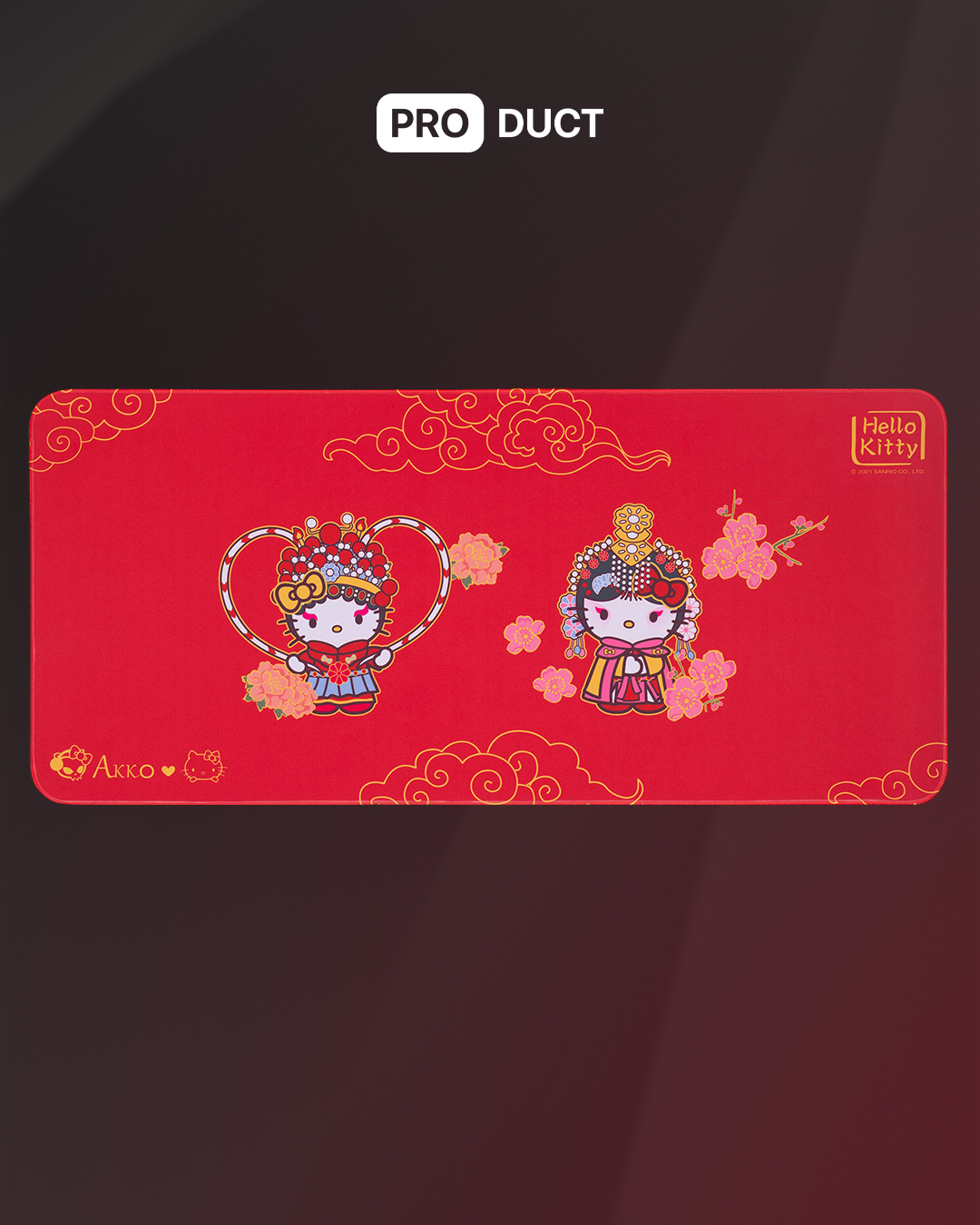 Kovrik AKKO Hello Kitty Red