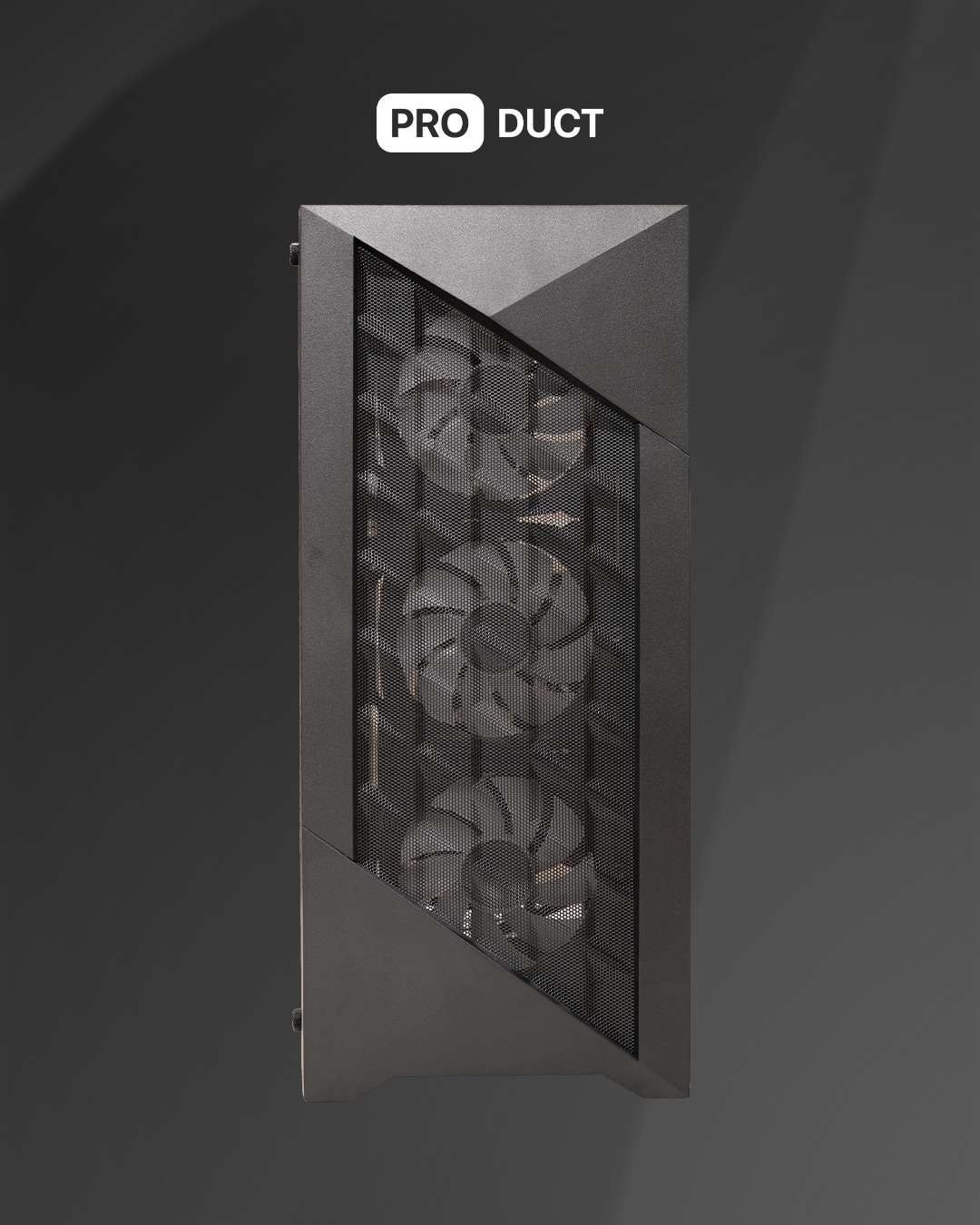 Case Azza StormZ Mesh Black