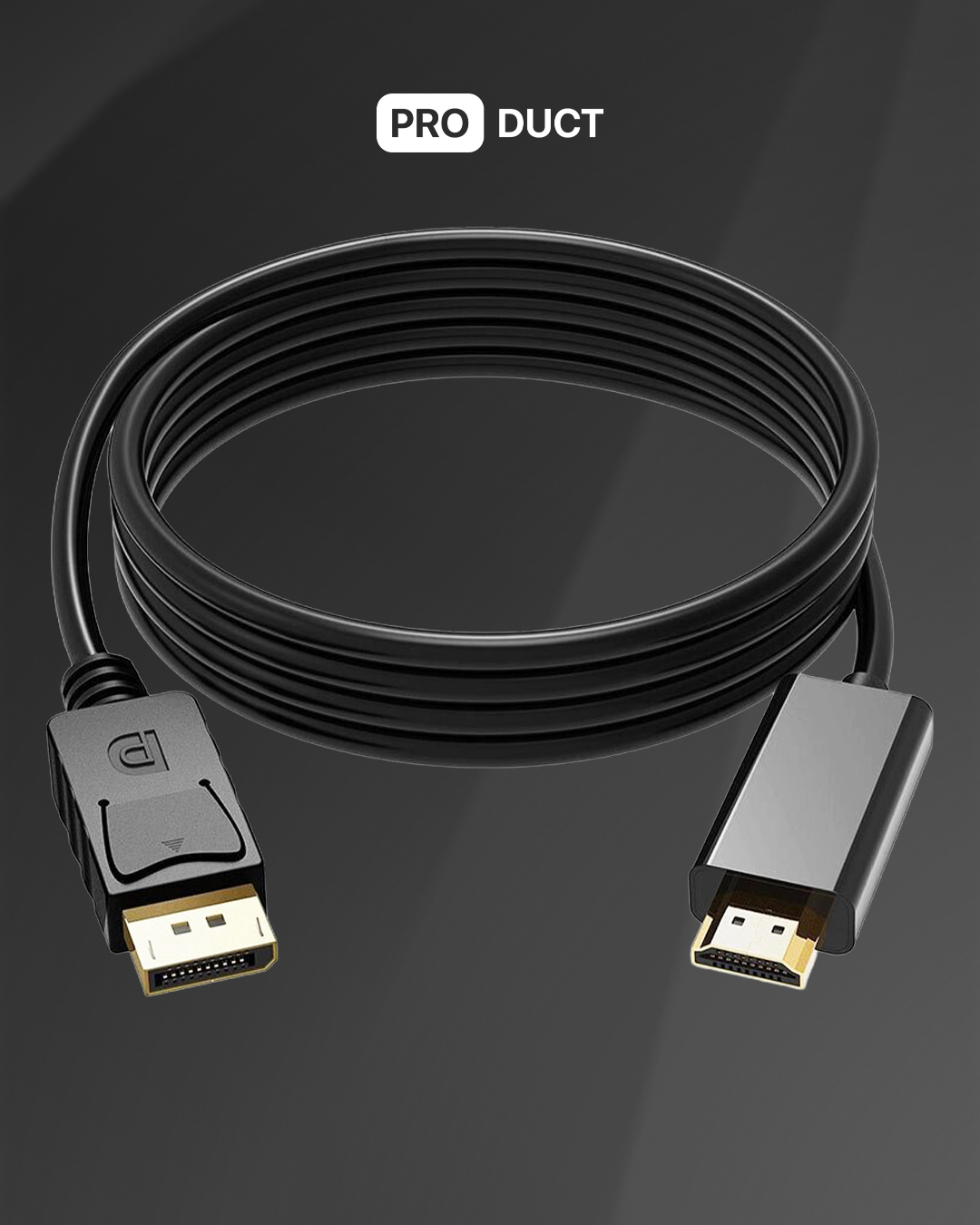 Cable Display Port to HDMI