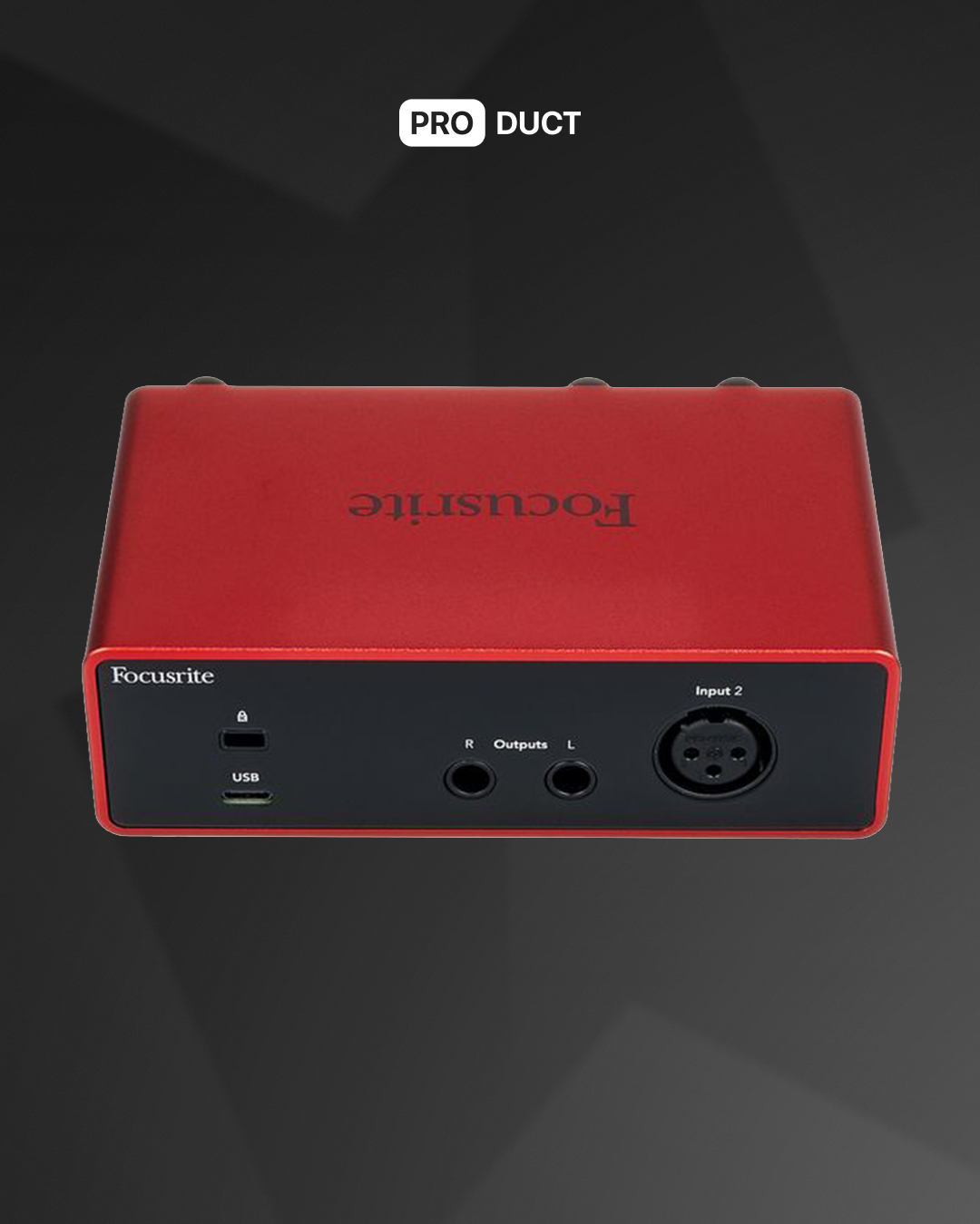 Scarlett Solo Studio 4th Gen Red — 3