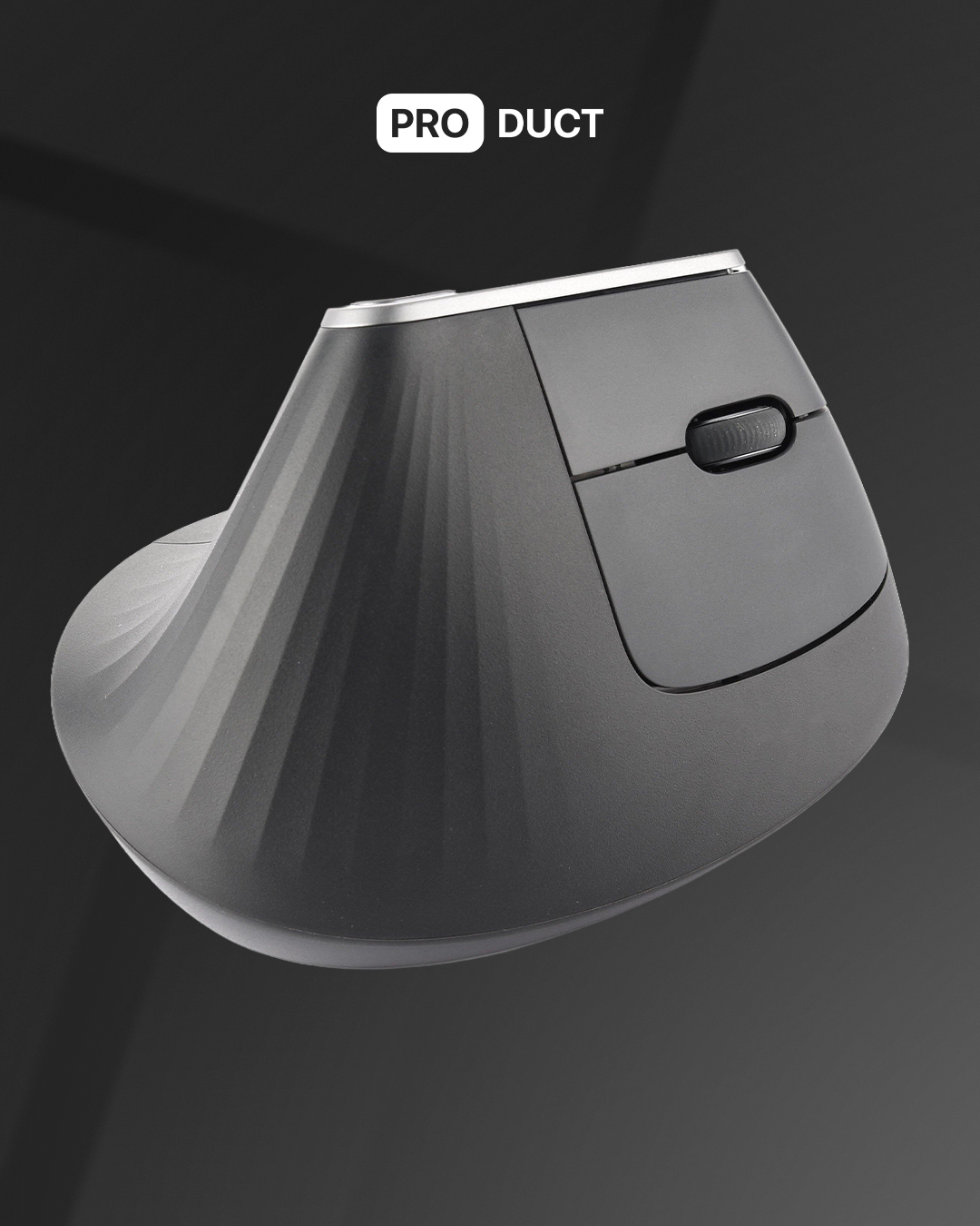 Mouse Logitech MX Vertical Black — 2
