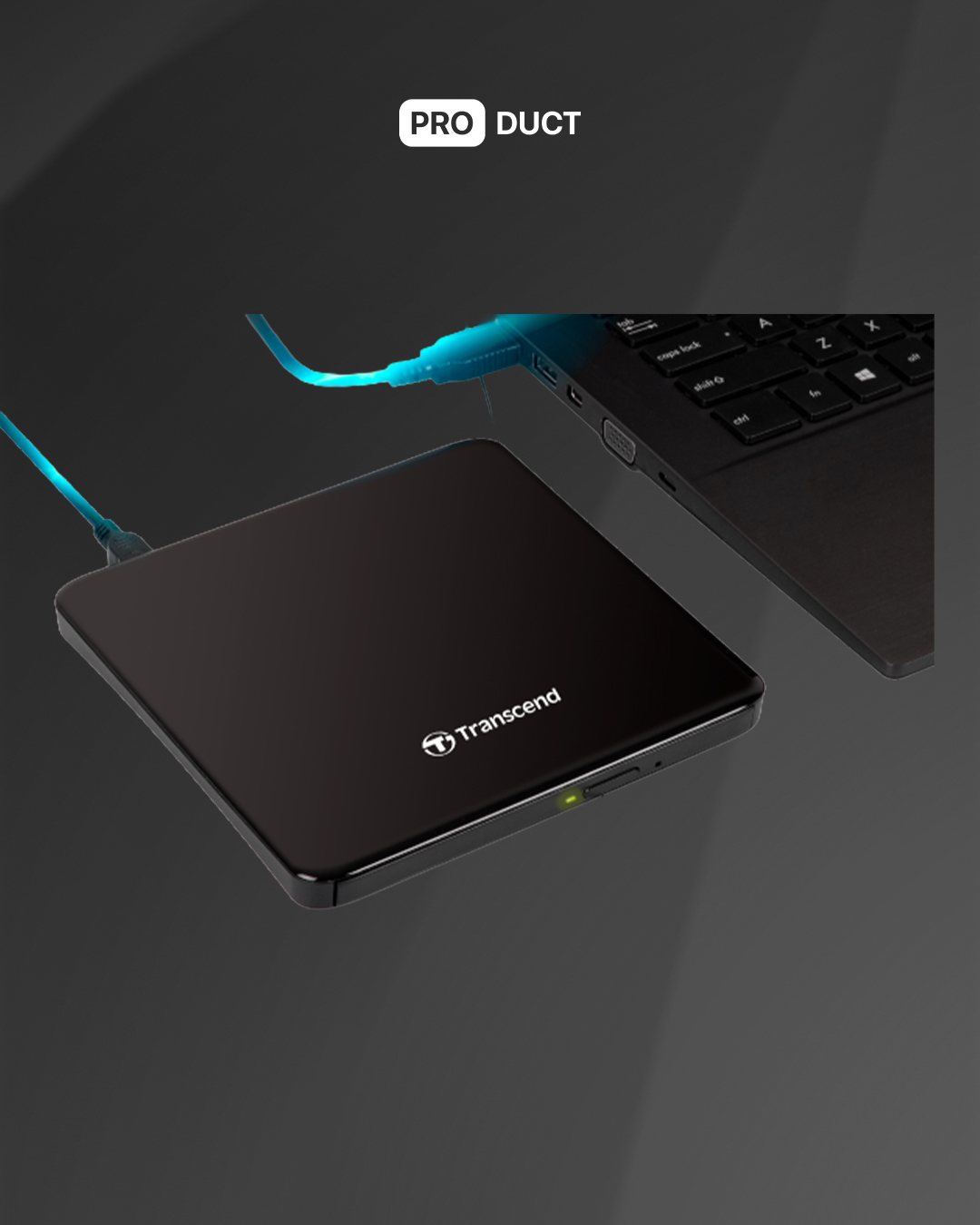 Slim Portable DVD Writer