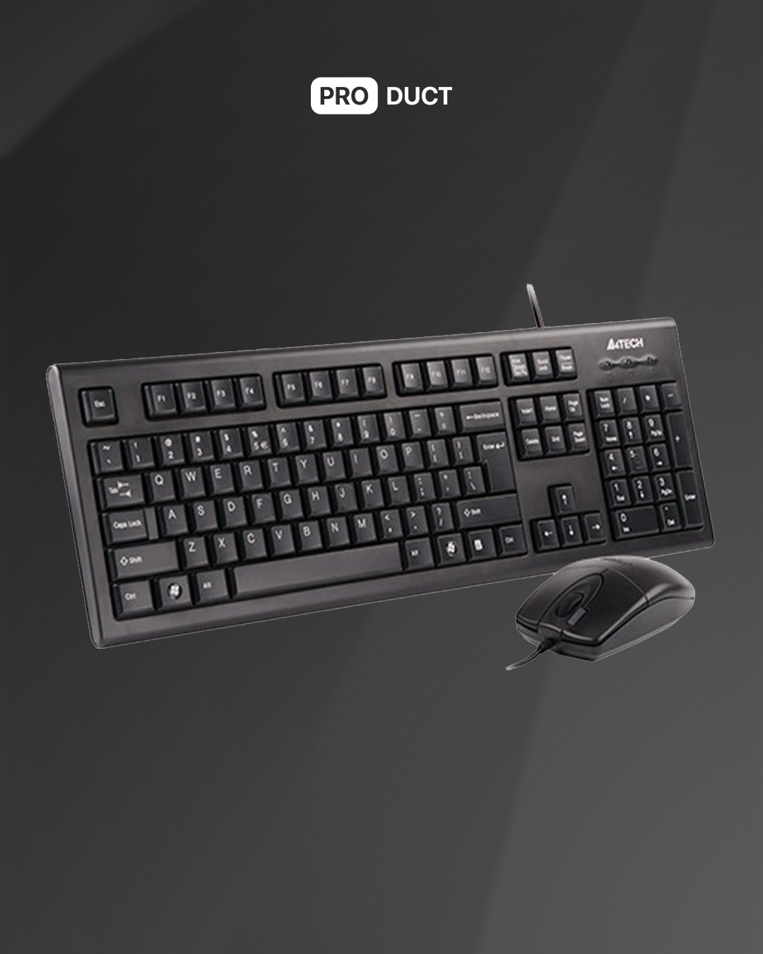 A4Tech 8520D Combo Black