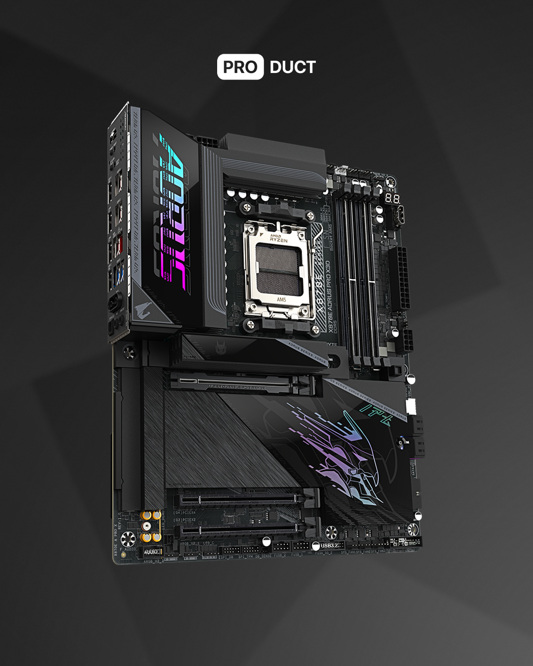 Gigabyte X870E AORUS PRO AM5 DDR5 — 3