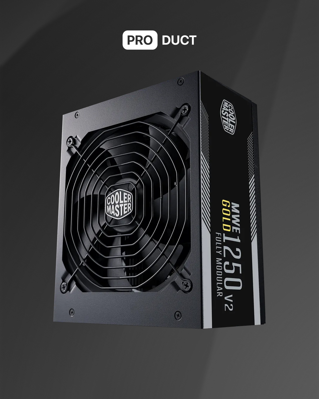 PSU Cooler Master MWE 1250W V2 80Plus Gold / Black