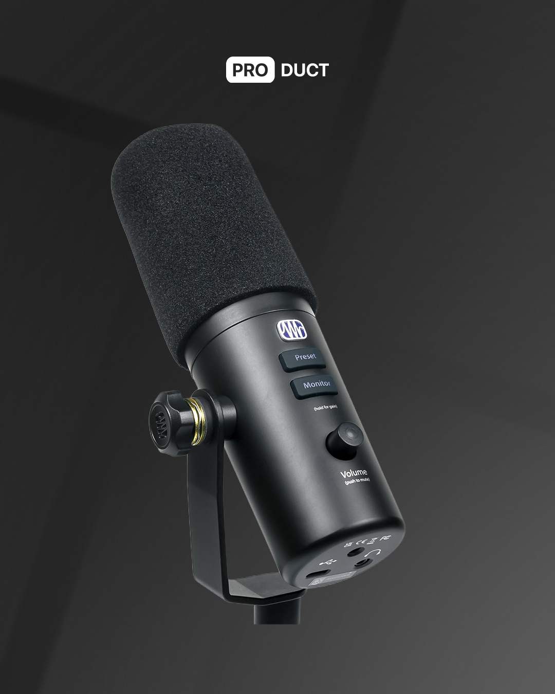 PreSonus Revaltor Micraphone Black — 2