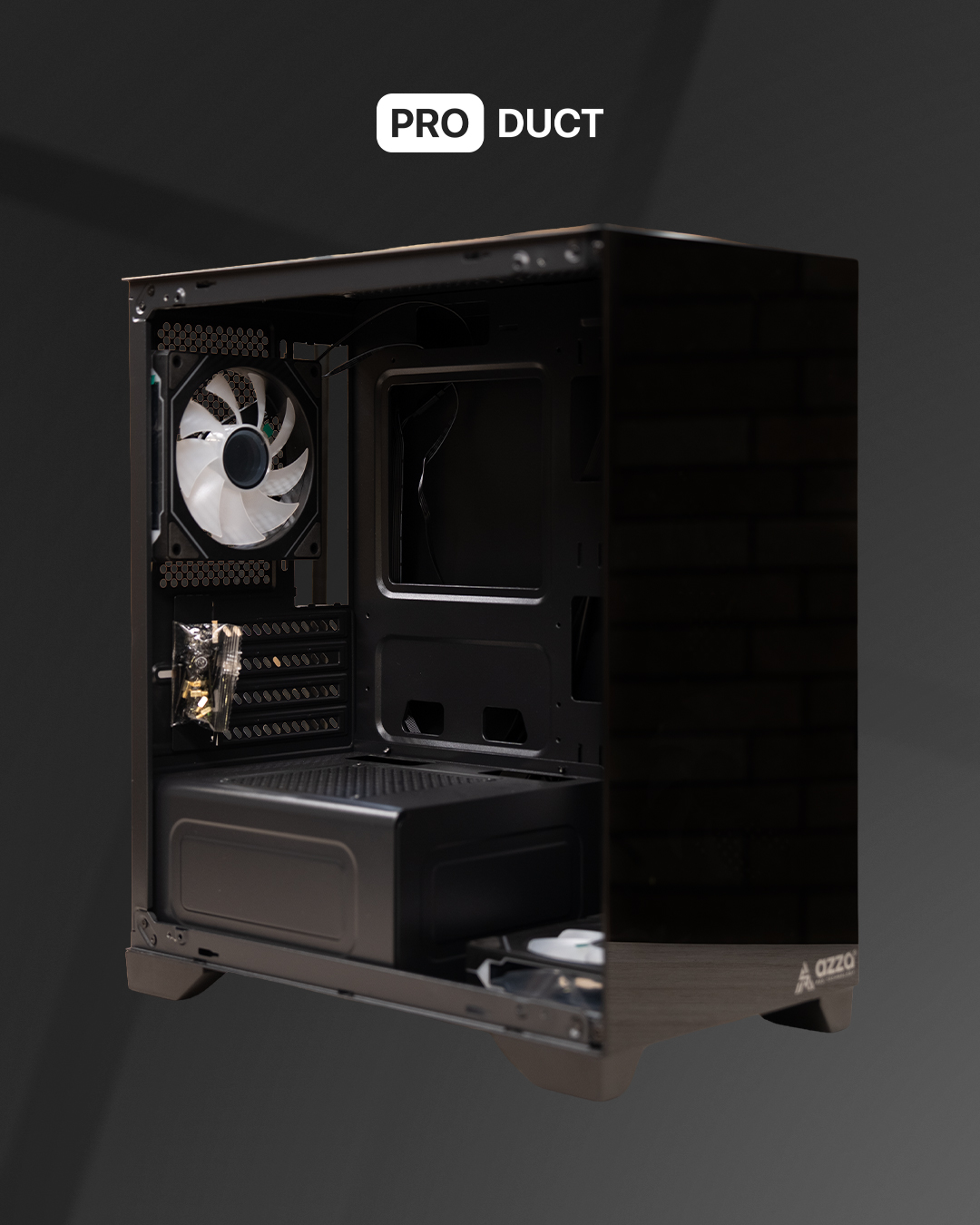 Case Azza M350 (tanirovka) Black