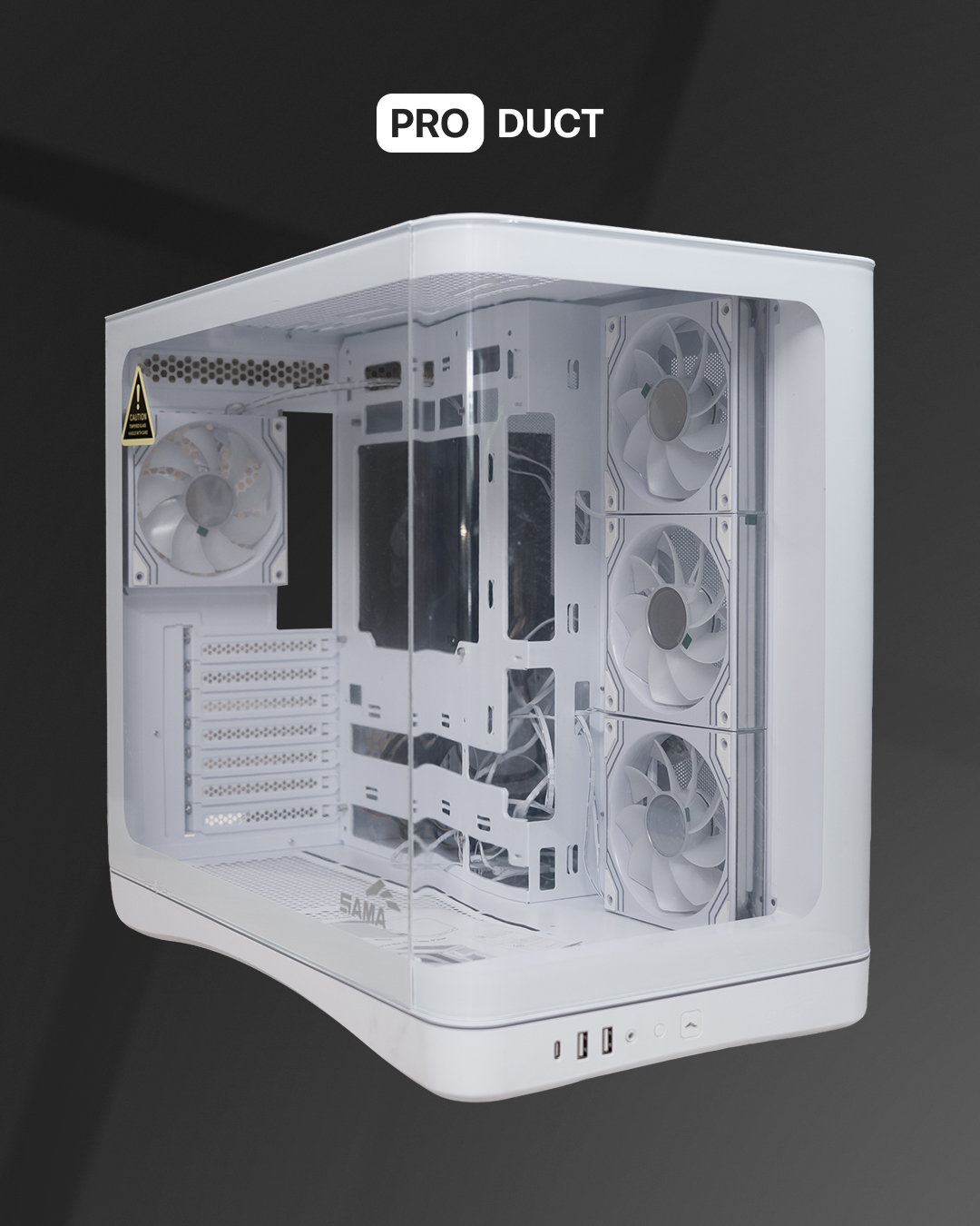 Case Sama V62 White