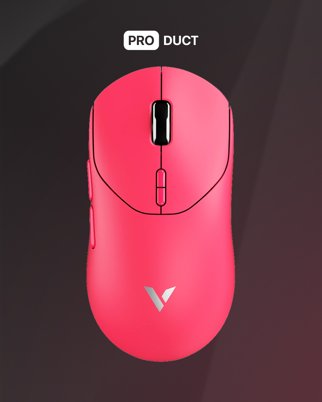Mouse Rapoo VT2 Max Raspberry Pink