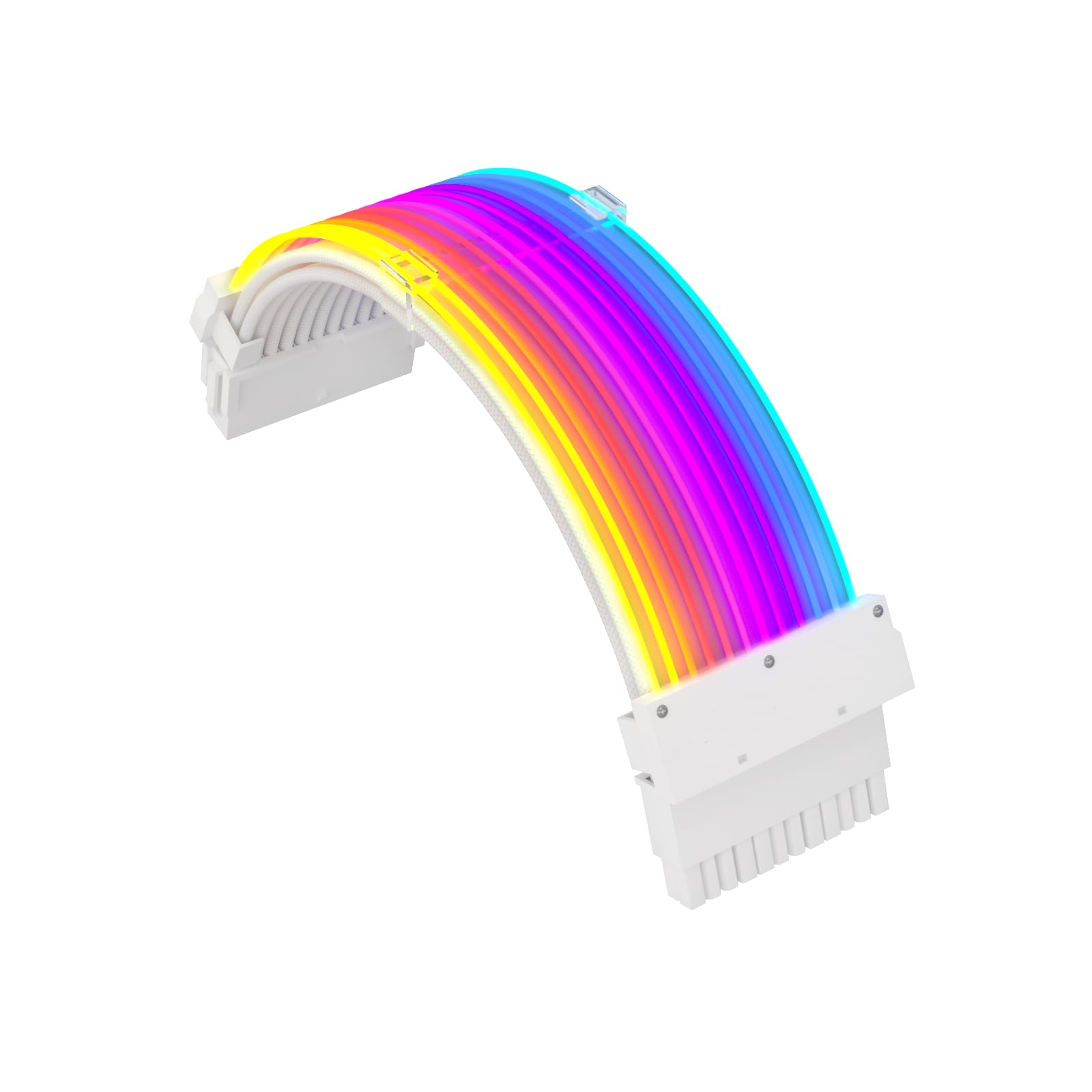A40 PC Extension ARGB Cable White — 3
