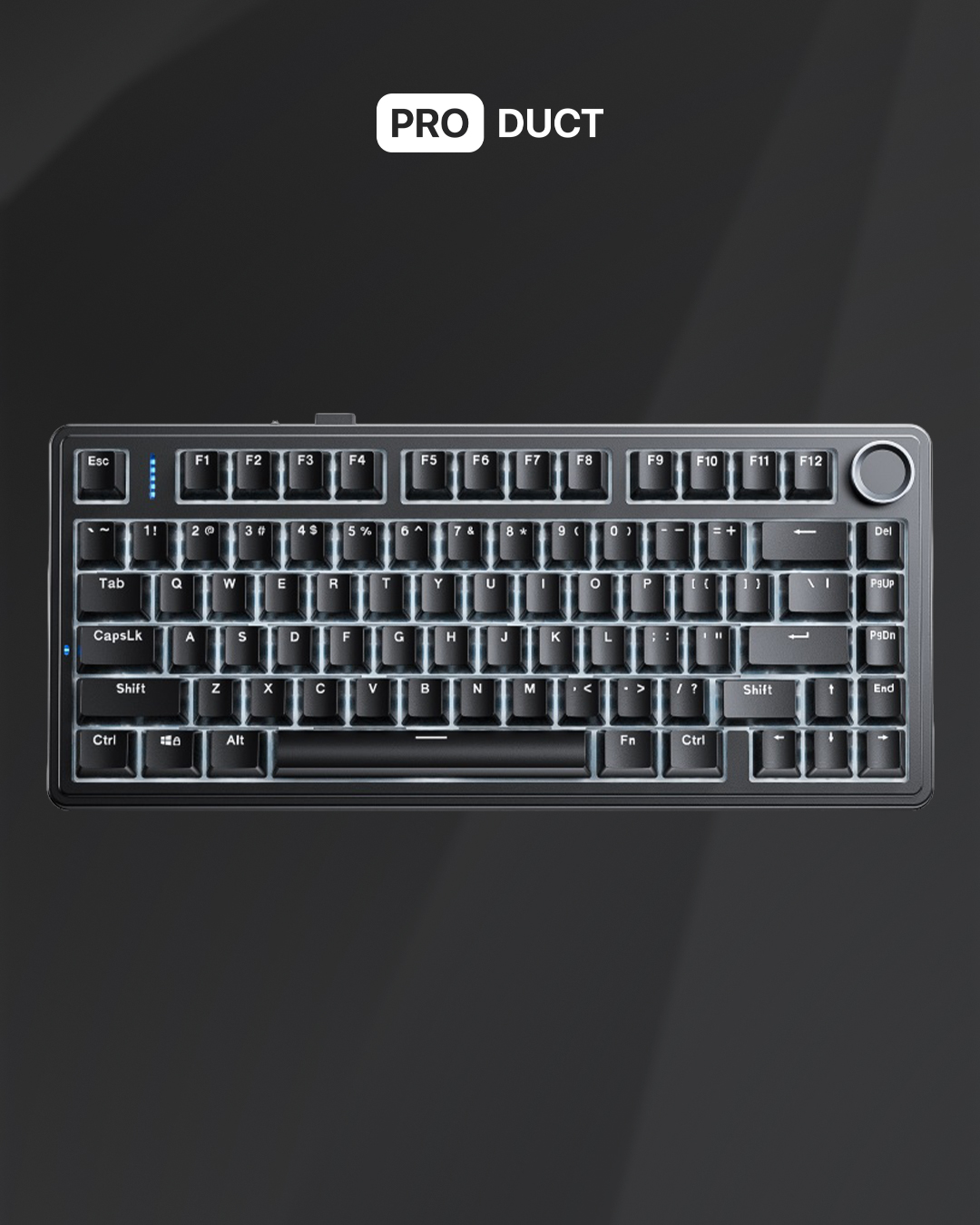 Keyboard Aula F75 Black