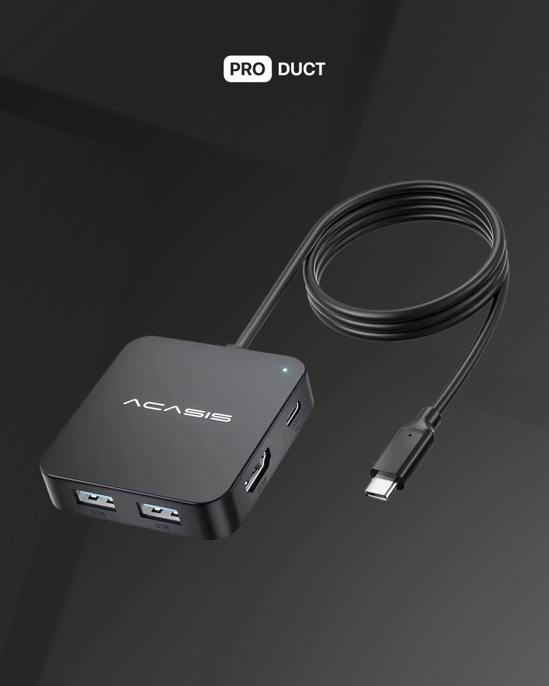 Acasis  6 in 1 USB-C 4K60Hz 10Gbps — 2