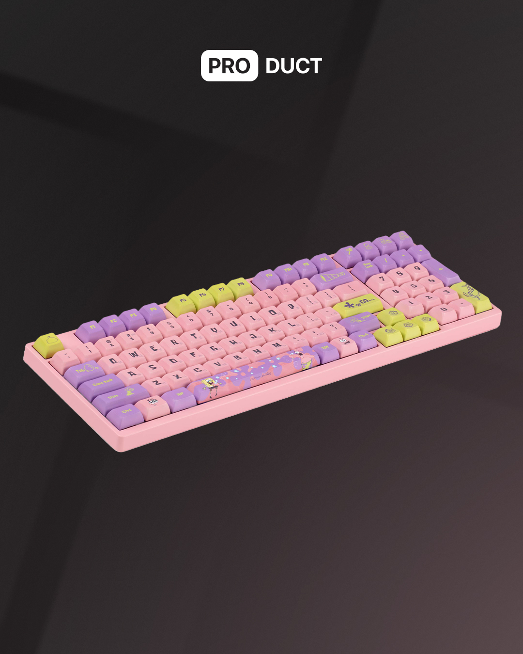Keyboard AKKO 3098 Patrick Pink — 2