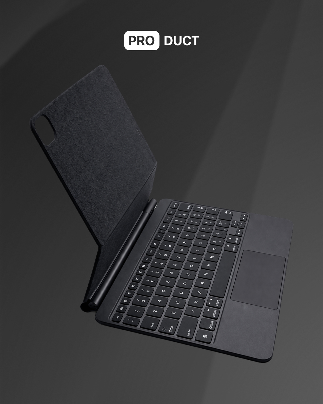Magic keyboard for iPad 11inch (M4&M5) Black
