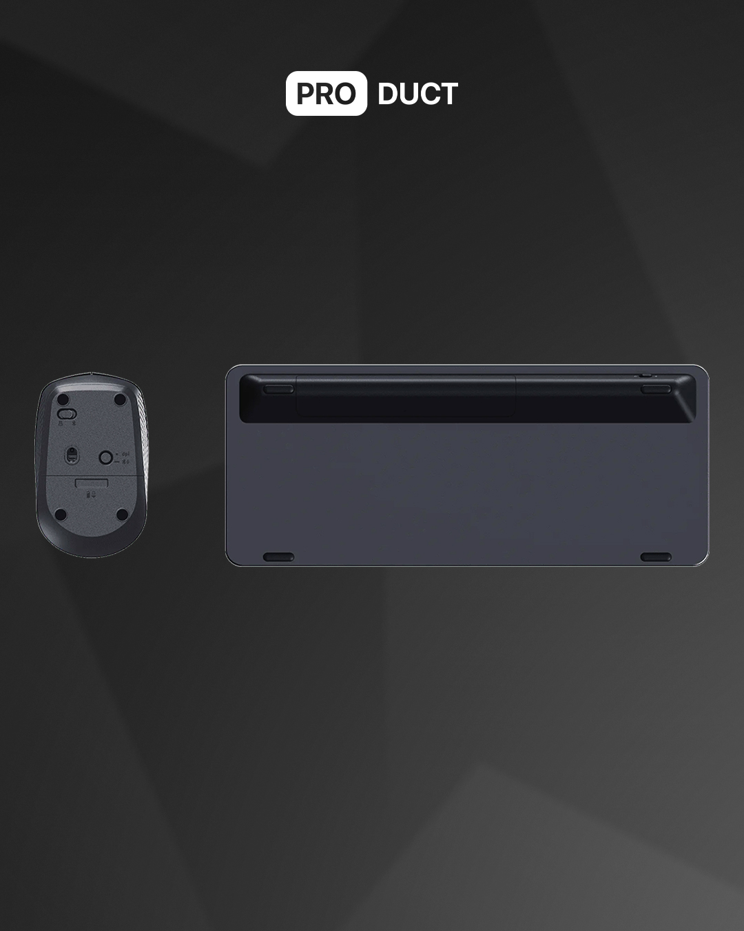 Combo Rapoo 9010M Black — 3